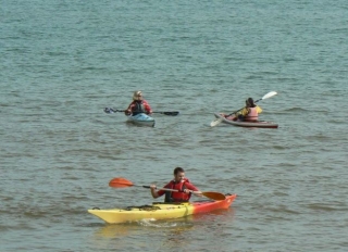  Kayak de mar Normandía